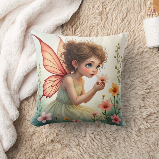 Kussen van de Pastel Bloesemfee (Deken)