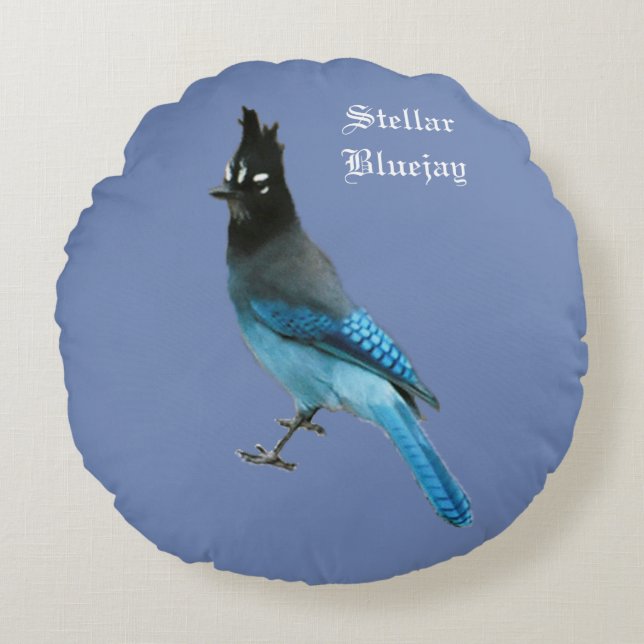 Kussen van de Stellar Blue Jay (Voorkant)