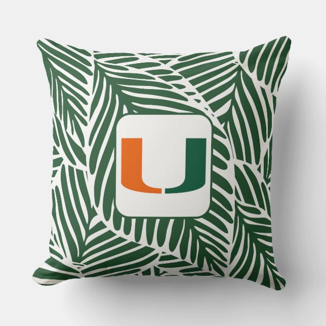 Kussen van de Universiteit van Miami (Voorkant)