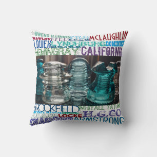 Kussen van glasisolatorcollectoren