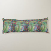 kussen van groene uil (Achterkant)