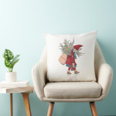 Kussen 'Vintage Kerst Kleine Helper' (Stoel)