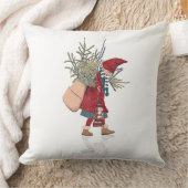 Kussen 'Vintage Kerst Kleine Helper' (Deken)