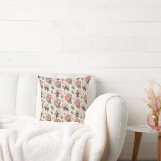 kussen vintage rozen voor bloemenliefhebber