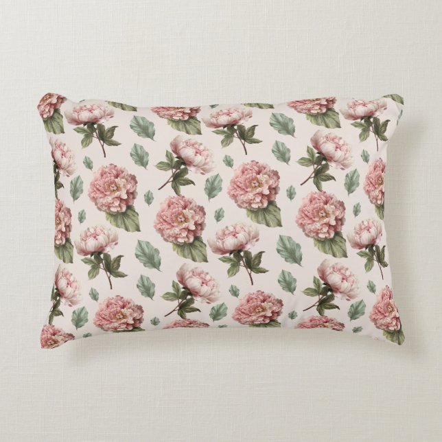 kussen vintage rozen voor bloemenliefhebber (Voorkant)