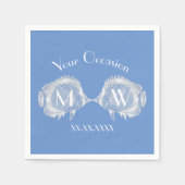 Kussen Vis Uw Kleur Personaliseren Servetten (Voorkant)