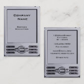 KUSSEN VISITEKAARTJE (Voorkant / Achterkant)