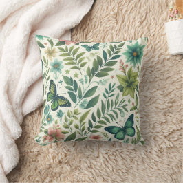 Kussen vol gras en bomen