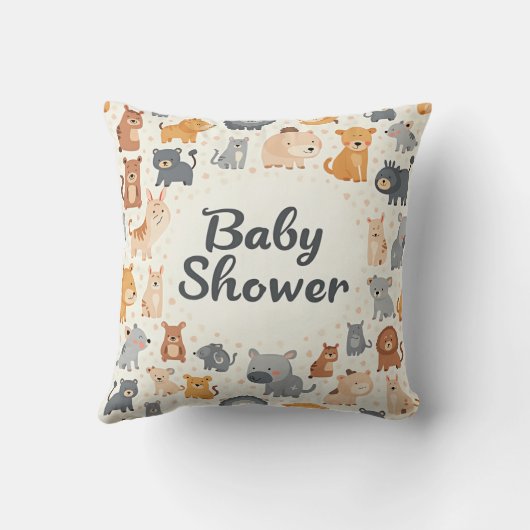 Kussen voor Baby shower (Achterkant)