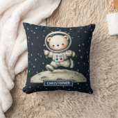 Kussen voor babyjongen met astronaut Teddy Bear (Deken)