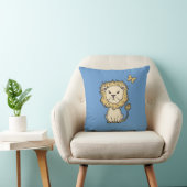 Kussen voor kinderen Little Lion en Butterfly (Stoel)