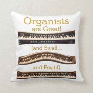 Kussen voor organist