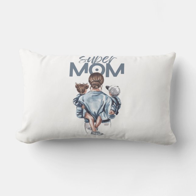 Kussen Voor Super Moeder (Voorkant)