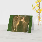 **KUSSEN VOOR U OP UW VERJAARDAG" KAART (Gele Bloem)