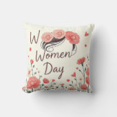 Kussen voor viering van vrouwendag (Voorkant)