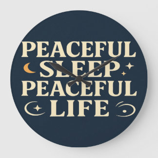 Kussen Vreedzame slaap Vredig leven Grote Klok