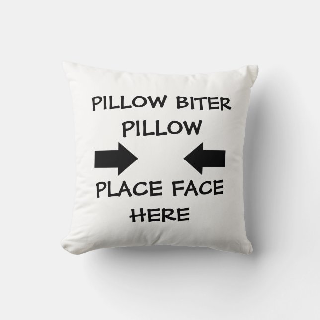 kussenbijter kussen (Voorkant)