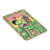 KUSSENDE SCHILDPAD ZIELSVRIENDEN, LIEF TARPON VALE MAGNEET (Rechterzijde)