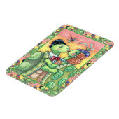 KUSSENDE SCHILDPAD ZIELSVRIENDEN, LIEF TARPON VALE MAGNEET (Linkerzijde)