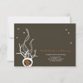 Kussende Vissen Koraal Strand Whimsical Cute Trouw Kaart (Voorkant)