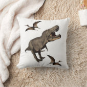 Kussendekbed Dinosaurus Kussen (Deken)