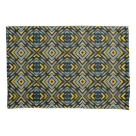 Kussenhoes Blauw Goud Zwart Bandenprofiel