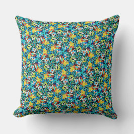 Kussenhoes met bloemenpatroon voor feestjes kussen