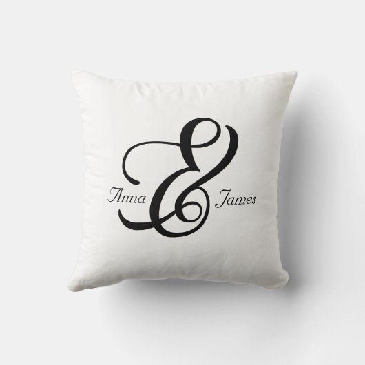 Kussenhoes Octavia Ampersand Paar Kussen (Achterkant)