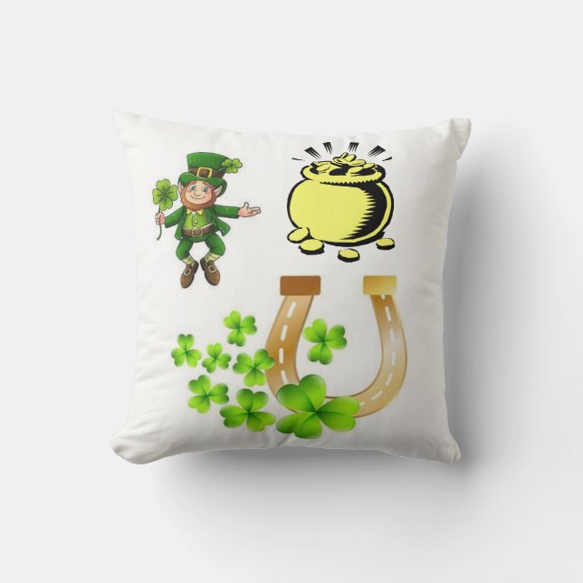 Kussenhoes St. Patrick's Day Kussen (Voorkant)