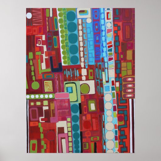 Kussenhuis 18 x 24 Poster (Voorkant)