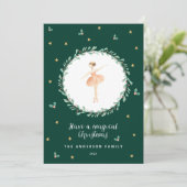 Kussenkerst met botanische kerst (Staand voorkant)