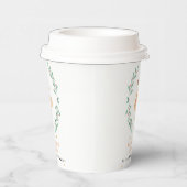 Kussenkerst met botanische kerst papieren bekers (Rechts)