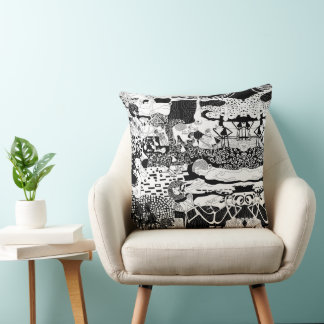 Kussenkussen Funky Dancing Man Pattern Artwork Kussen