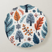 Kussenkussen in herfststijl rond kussen (Achterkant)