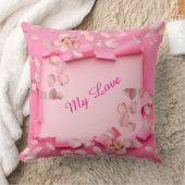 Kussenlaken Love Flowers Kussen (Deken)