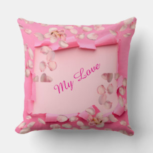 Kussenlaken Love Flowers Kussen