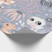 Kussenpakpapier voor bossen cadeaupapier (Hoek)