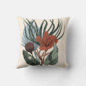 Kussenprint Elegante  Botanische Kunst Kussen (Achterkant)