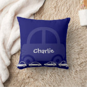 Kussens koninklijke blauwe auto Aangepaste katoen (Deken)