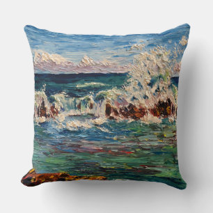 Kussens met North Shore Thundering Waves in Hawaii