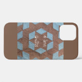 Kussens - Quiltpatroon - Kasteel Case-Mate iPhone Case (Achterkant (horizontaal))