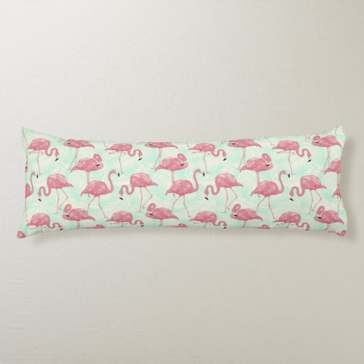 kussens van het flamingo patroon (Voorkant)