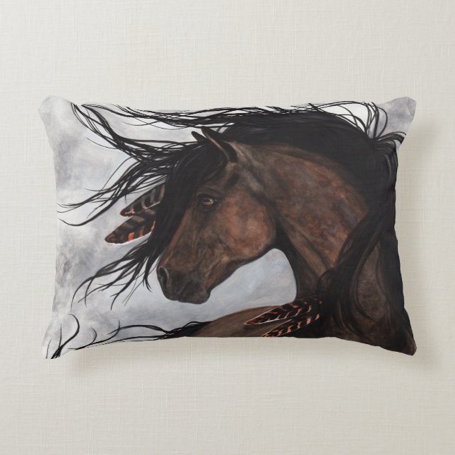 Kussens van Majestic Horse Home Decor van Bihrle (Voorkant)