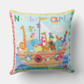 Kussens voor de kinderkamer - Noachs Ark (Achterkant)