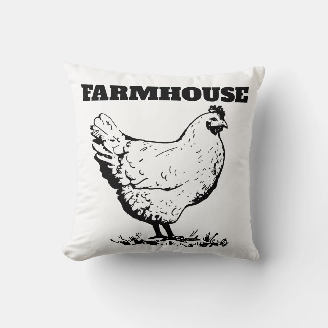 Kussens VOOR KIPPEN/ROOSTER VAN BEDRIJVEN (Voorkant)
