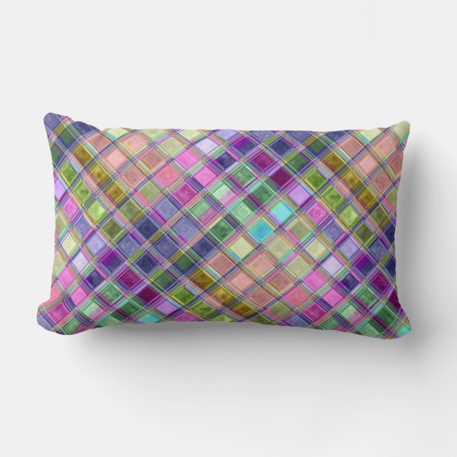 Kussens voor kleurrijke mozaïekkunst (Voorkant)