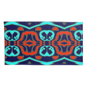 Kussensloop, Een kleurrijke all over print Kussensloop (Achterkant-Rechts)