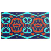 Kussensloop, Een kleurrijke all over print Kussensloop (Voorkant-Rechts)