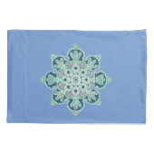 Kussensloop, groene Medallions Pillow Hoesje Kussensloop (Achterkant)