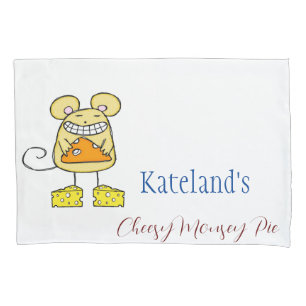 Kussensloop Kaasachtige Muis Pastei